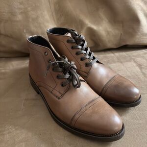 Thursday Boots Cadet Brown Leather Boots Size 10